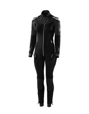 Waterproof W8 5mm Women's Ladies Stretch Scuba Dive Full Wetsuit Front Zip