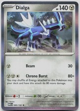 Dialga 095/132 Rare Mega Evolution Pokemon Holo Near Mint