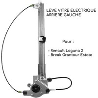 Mechanismus Hinten Links LèVe Vitre Renault Laguna II 8200000557