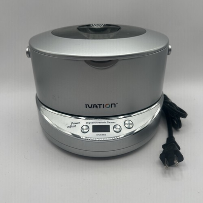 #ad Ivation IVUC96S Digital Ultrasonic Cleaner with adjustable power and accessories $21.87