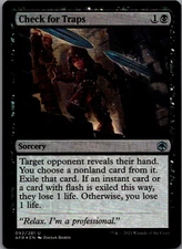 Check for Traps U Adventures in the Forgotten Realms Foil 92 NM