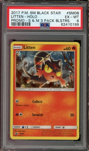 Litten graded PSA 6 for sale on eBay