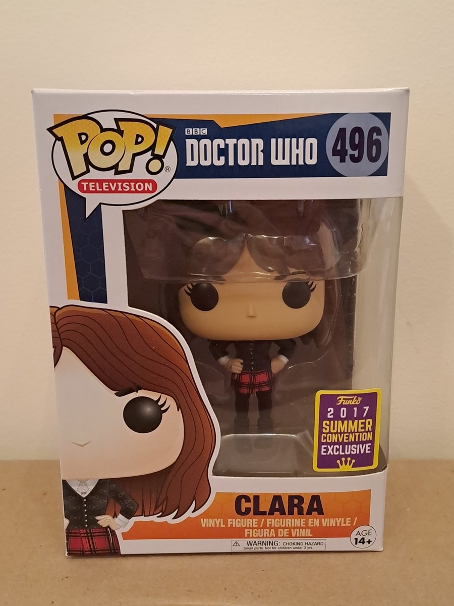 Funko Pop! Doctor Who Clara 496 - Édition Summer Convention 2017 - Vinyle Neuf Scellé