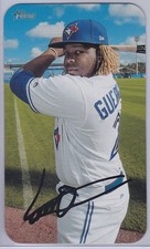 2020 Topps Heritage Vladimir Guerrero Jr. 1971 Topps Super Baseball 1 Blue Jays
