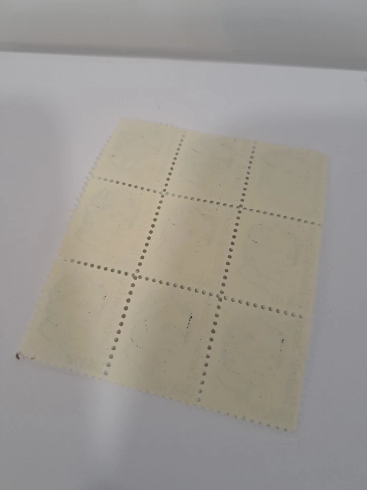 US STAMP #1857 block of 9, 17¢. RACHEL CARSON - Image 2 of 2