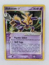 Alakazam Gold Star 99/100 Crystal Guardians Holo Secret Rare Pokemon TCG LP