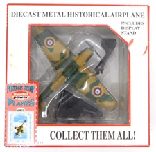 Model Power Hurricane MKII 5340-1 1:100 British WWII Postage Stamp Diecast Kit
