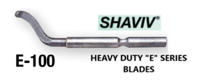 E-100 DEBURR TOOL REPLACEMENT BLADE - SHAVIV (SET-5) ITEM NO
