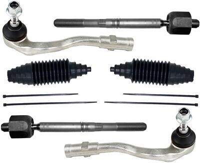 Front Inner & Outer Tie Rods & Universal Boots For Porsche Macan 2015-2021