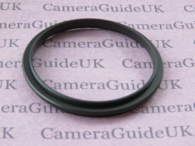 52mm-52mm 52-52 Male to Male Double Coupling Ring reverse macro Adapter 52-52 - Image 2 of 2