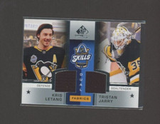2020-21 SP Game Used '20 NHL All Star Skills Fabrics K. Letang/ T. Jarry *22308
