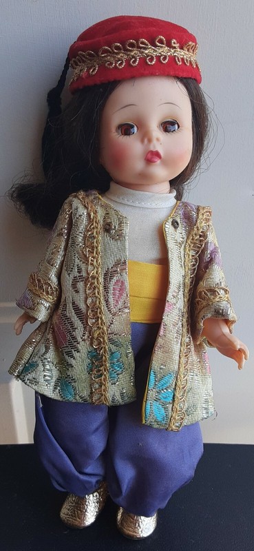 Madame Alexander Turkey #587  International Doll Collection 8 inch 1970's Used