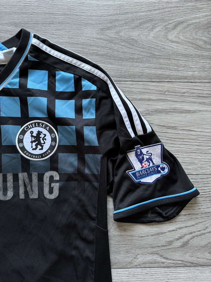 CHELSEA LONDON #10 MATA AWAY FOOTBALL SHIRT SOCCER JERSEY ADIDAS
