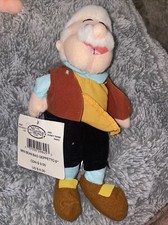   Disney Pinocchio Geppetto Disney Store Retired Mini Bean Bag Plush 8  