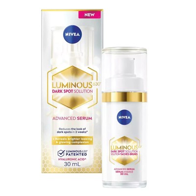 NIVEA Face Luminous 630 Anti Dark Spot Gold Treatment Set , Serum 30ml