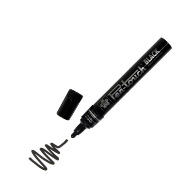 XPFKA-49 Sakura PenTouch Permanent Paint Marker, 2.0mm Medium, Black, Pack of 1