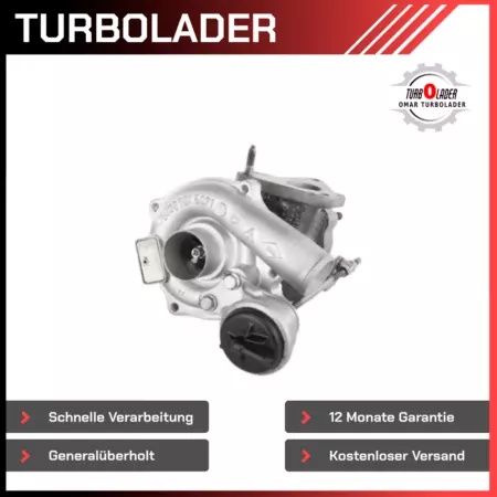 Turbolader 54359900000