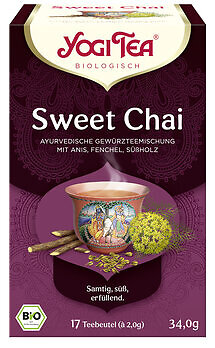 Yogi Tea , Yogi Tea GmbH  3x Yogi Tea  Sweet Chai Bio 17x2,0g