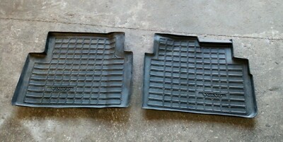     2 Original Fussmatten hinten Volvo 740 745 940 945 Schalenmatten RAR    