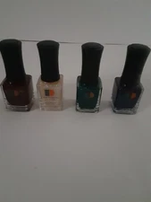 Lechat Dare To Wear Nail Lacquer 4 Bottles Glitter Nail Polish New