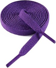 Flat Shoe Laces Boots Trainers Adult Kids Coloured Shoelaces 70, 100, 120, 140cm