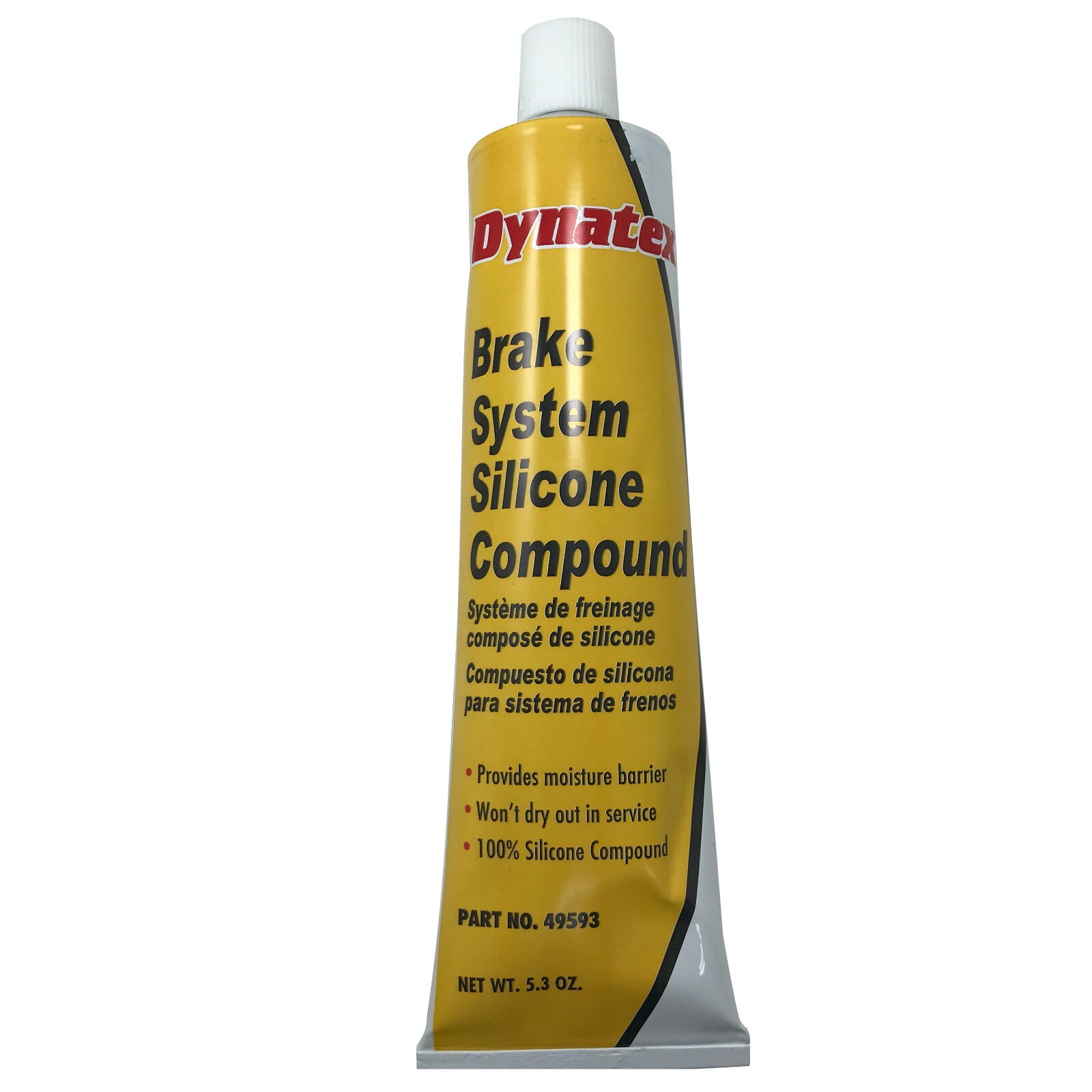 6 Pack Dynatex Brake System Silicone Lubricant Compound 5.3 Oz. Boxed