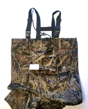 Runcl Chest Waders Nylon PVC Rubber Boots SIZE 38/5