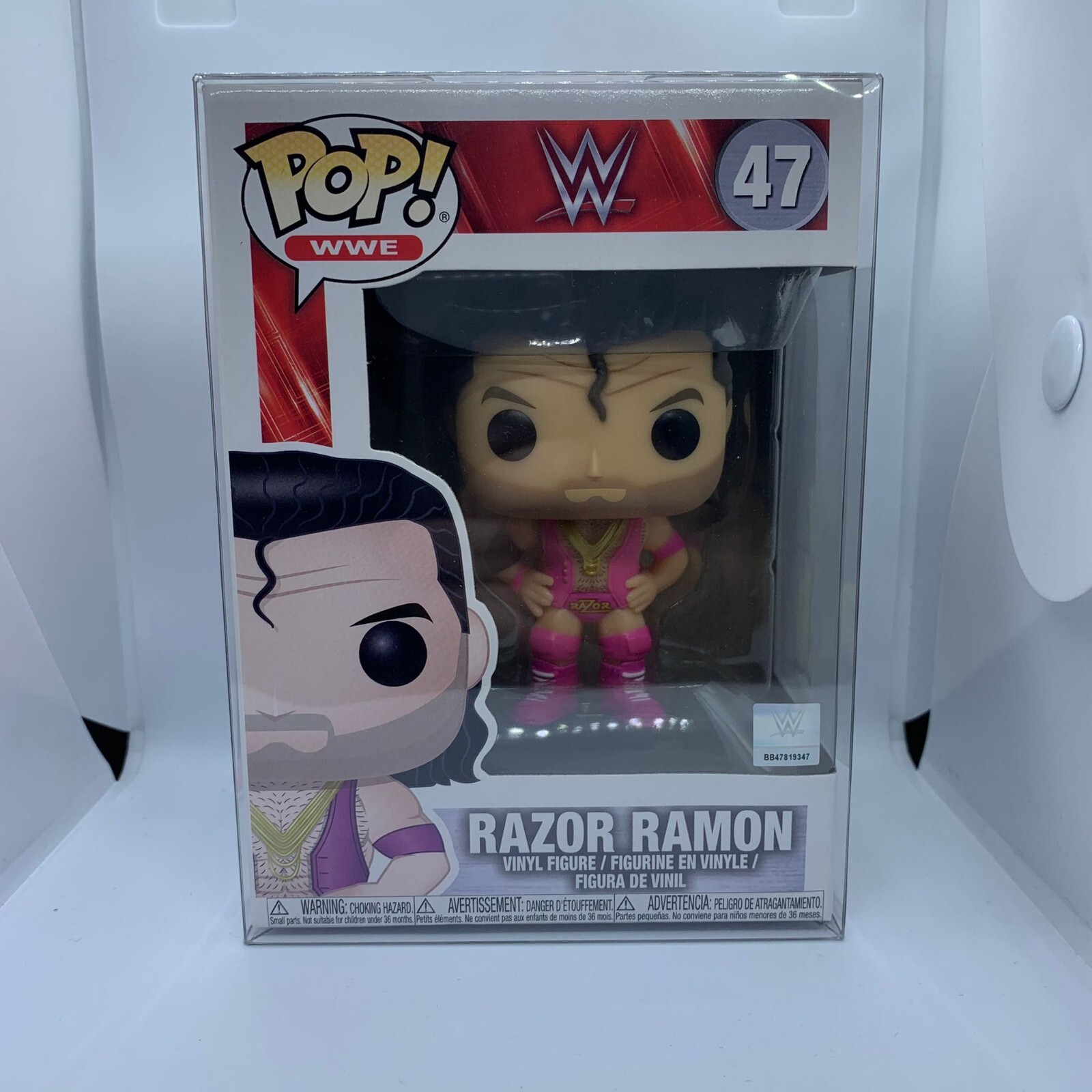 Razor Ramon Funko Pop Wwe 47 Con Protector