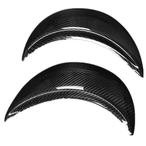 2x Front Headlight Eyebrow Cover Trim For VW Volkswagen Beetle 1998-2005 Carbon