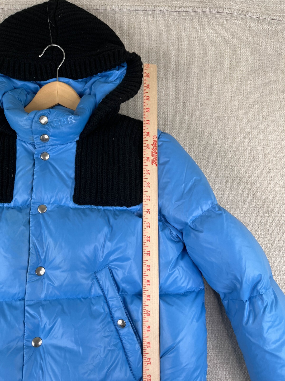 BARKB-RULES Down Puffer Knit Toggle Jacket Japan … - image 15