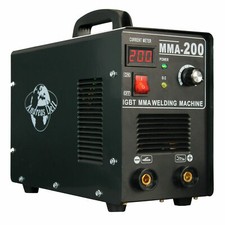 Schweißgerät IGBT MMA 200 Inverter LIFT-ZÜNDUNG Schweissgerät mit Schild Hammer