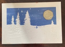 IOM 1993 Christmas 50p In Card. Nativity. BUnc. Cupronickel With Diamond Finish.