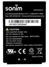 Replacement Battery for Sonim XP5 BAT-03180-01S 3180mAh 11.76Wh VK150424012619