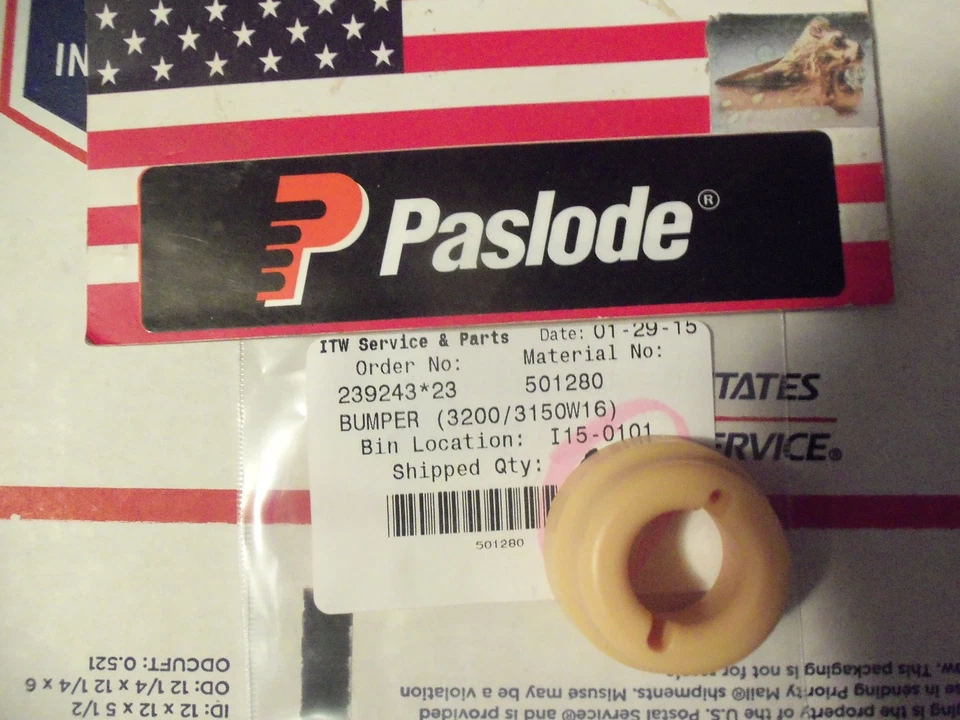 Paslode 501280 Bumper Replaces Part # 403853