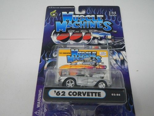 Muscle Machines '62 Corvette 02-86 - Afbeelding 1 van 3