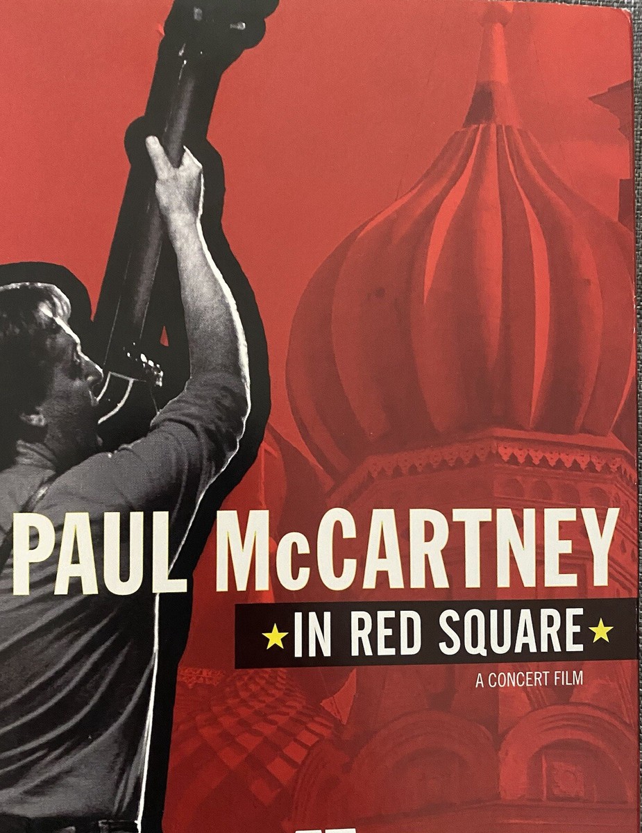 PAUL McCartney - IN RED SQUARE A CONCERT FILM | eBay