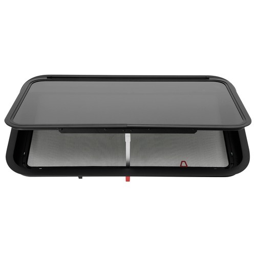 RV Exit Window Push Out Glass Camper Window Rectangular Venting Window 36*20 In - Foto 13 di 18