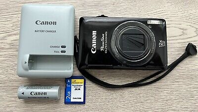 Canon PowerShot ELPH 510 HS Digitize Camera 12.1 MP Touch Screen with