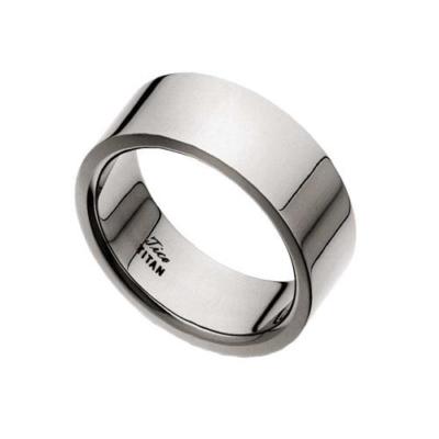 8mm Classic Comfort Fit Mens Titanium Wedding Band Engagement Ring Jewelry Sz6.5