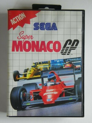 SEGA ACTION - SUPER MONACO GP - für Sammler - von 1990 - guter Zustand - MS 5068