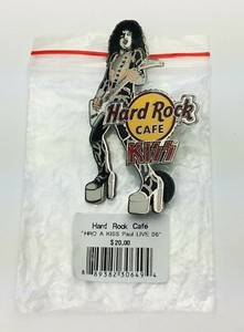 Kiss Hard Rock Pin for sale | eBay