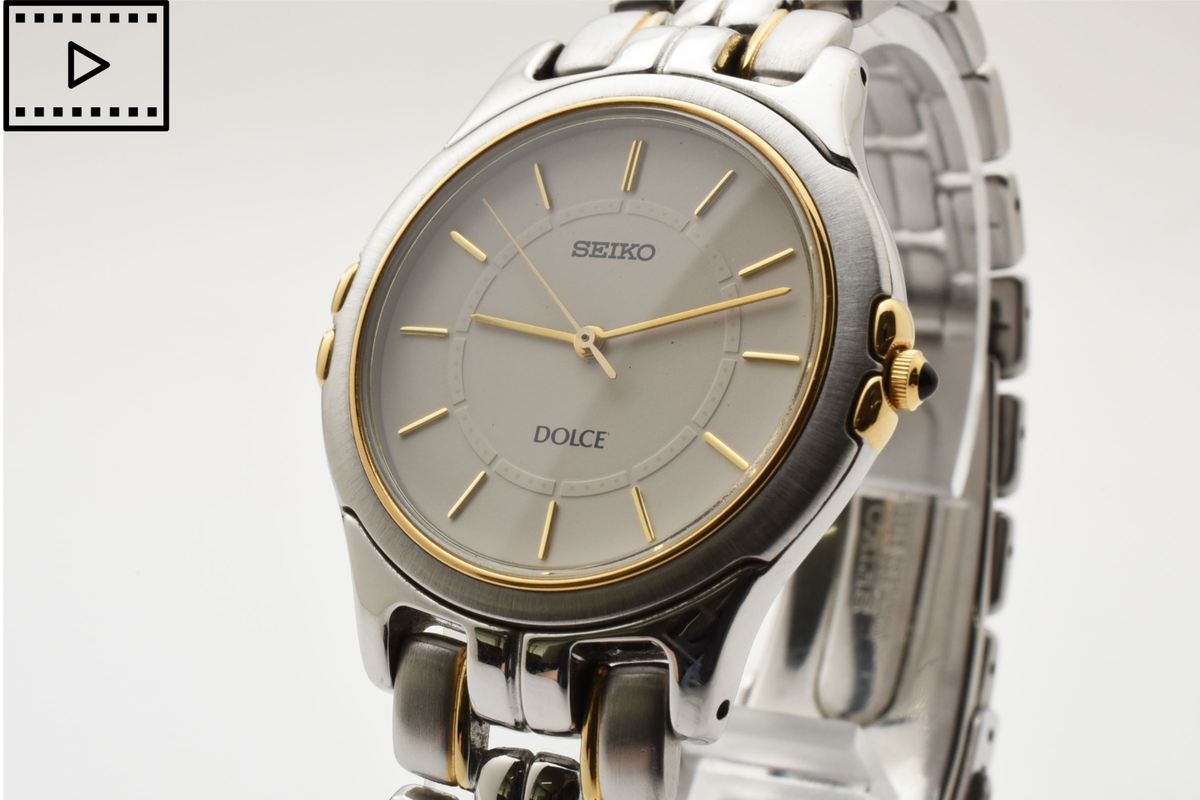 SEIKO セイコー DOLCE ドルチェ 8J41-6140 クォーツ 腕時計 Seiko Dolce Quartz 8J41 6140 March 2002 | eBay