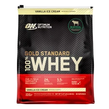 Optimum Nutrition Gold Standard 100% Whey Protein Powder Vanilla Ice Cream 5.4lb