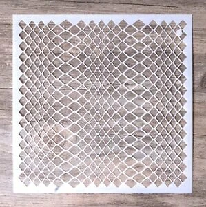 Small Stencil - Snake Skin - Picture 1 of 1
