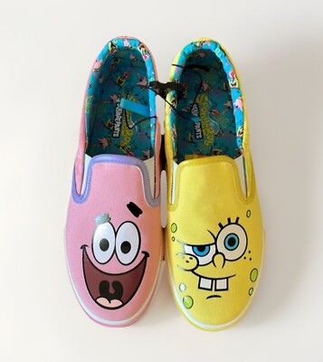 SpongeBob SquarePants Patrick Canvas Slip On Shoes Womens