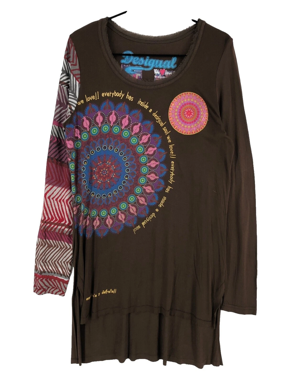 Vestidos Desigual Marrón para De mujer