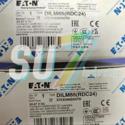 EATON  MOELLER Contactor DILM65 DILM65(RDC24)# 1pcs New In Box