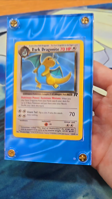 mcdonalds pokemon cards all Dark Dragonite Pokemon Card Credit Card Credit Card Skin – Anime Town  Creations main image 0