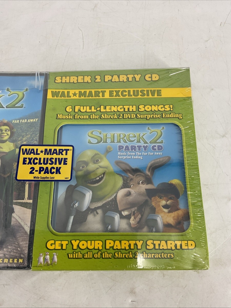シュレック２パーティー CD　SHREK 2 party CD Shrek, Fiona, Three Blind Mice, Donkey, Captain Hook, Prince