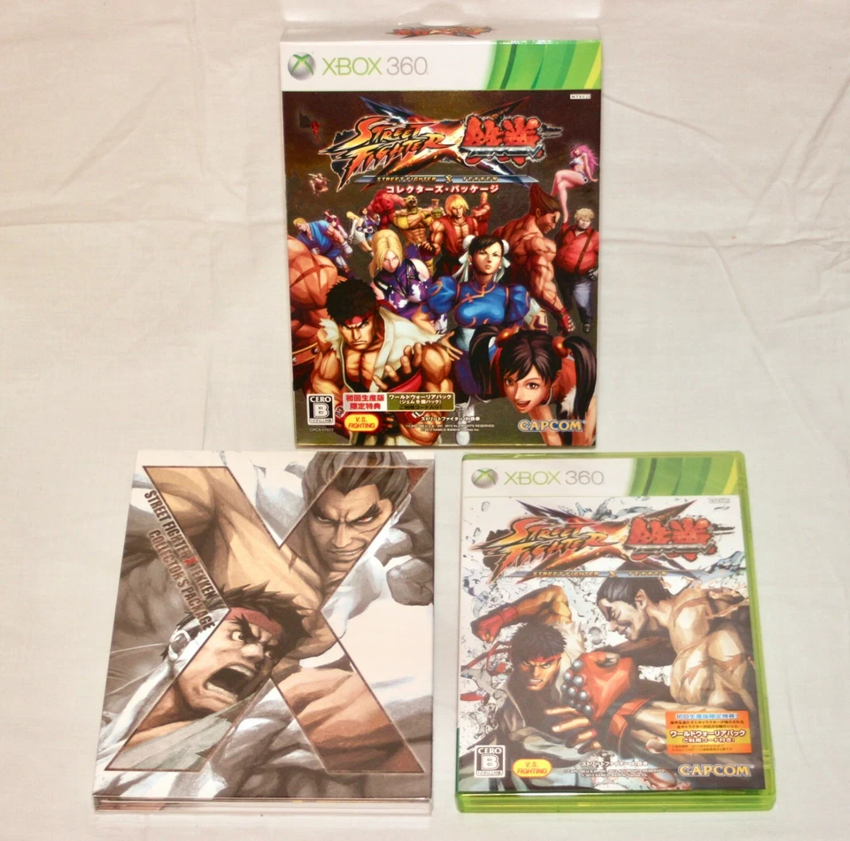 Street Fighter X Tekken Collector's Package Xbox 360 Japan - Image 3 of 4
